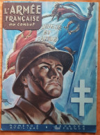 REVUE - L'ARMEE FRANCAISE AU COMBAT - N°2 AVRIL 1945 - CORSE - ITALIE - 68 PAGES - CARTES - ILLUSTRATIONS COULEURS - French