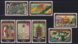 F-EX41182 BURUNDI MNH 1970 WORLD FAIR OSAKA JAPAN PAVILION ARCHITECTURE. - 1970 – Osaka (Japan)