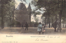 BELGIQUE - Bruxelles - Boulevard Et Porte De Hal - Carte Postale Ancienne - Prachtstraßen, Boulevards