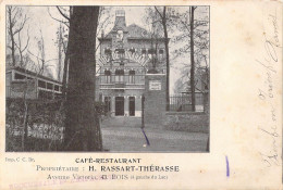 BELGIQUE - Bruxelles - Café-Restaurant - Avenue Victoria - Carte Postale Ancienne - Prachtstraßen, Boulevards