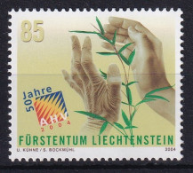 MiNr. 1339 Liechtenstein 2004 3. Jan. 50 Jahre Staatliche Alters- Und Hinterlassenenversicherung (AHV) Postfrisch/**/MNH - Nuovi