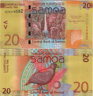 SAMOA        20 Tala        P-40c       ND (2017)       UNC - Samoa