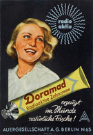 Doramad Radioaktive Zahncreme Dentifrice Thoothpaste Radioactivité Publicité - Advertising (Photo) - Voorwerpen