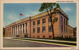 Michigan Flint Post Office Curteich - Flint