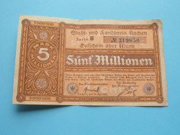 1922 / 1923 Reichsbanknote BERLIN Und AACHEN ( Voir / See > Scans ) Circuler > 7 Stück ! - A Identifier