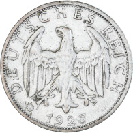 Monnaie, Allemagne, République De Weimar, 2 Mark, 1926, Muldenhütten, TTB+ - 2 Reichsmark