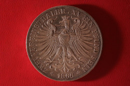 Allemagne - Francfort - 2 Thaler 1866 - Superbe 9065 - Taler Et Doppeltaler