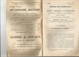 DE L ALIMENTATION EN CAMPAGNE ; L ARMEE JAPONAISE - Autres & Non Classés