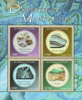 Uzbekistan 2019 Minerals Of Uzbekistan. Bl96 (Mi1358-61) - Minéraux