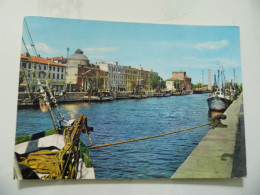 Cartolina Viaggiata "FIUMICINO Il Porto Canale" 1964 - Fiumicino