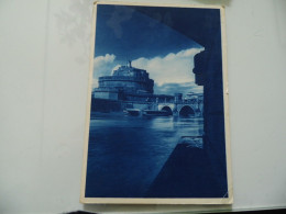 Cartolina Viaggiata "ROMA Ponte E Castel S. Angelo" 1942 - Castel Sant'Angelo