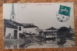 Vezelise - Canal Du Moulin - Pêcheurs à La Ligne - L'Eglise - Vezelise