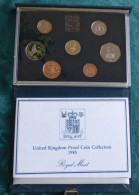 1985 The Royal Mint Vereinigtes Königreich UK 8 Münzen Proof Set  #p3 - Mint Sets & Proof Sets