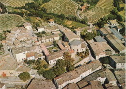 11 Saint Hilaire Vue Générale Aérienne Et Son Abbaye Du XIIIe Siècle CPM - Saint Hilaire