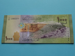 1000 ( One Thousand ) Syrian Pounds > 2013 > Central Bank Of Syria ( For Grade, Please See Photo ) UNC ! - Syrie