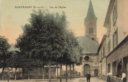 MONTMAGNY : VUE DE L'EGLISE - Montmagny