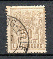 Col33 Luxembourg 1882 N° 56 Oblitéré  Cote : 5,00 € - 1882 Allegorie