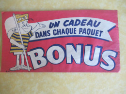 Chapeau Publicitaire Papier " Tour De France "/ BONUS /Un Cadeau Dans Chaque Paquet/ Vers 1955-1965              JE252 - Oud Speelgoed