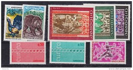 Andorre Française 1971 Année Complète 25 % Neuf ** TB MNH Sin Charnela Cote 69.9 - Ganze Jahrgänge