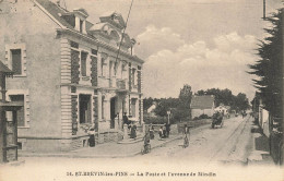 St Brévin Les Pins * La Poste Et L'avenue De Mindin * Ptt * Cachet Au Dos : Maison Départementale Convalescence Et Repos - Saint-Brevin-les-Pins