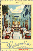 Florida Tampa Ybor City Columbia Spanish Restaurant El Patio 1951 Curteich - Tampa