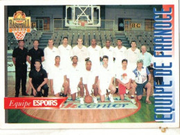 Carte Panini FR 21 * Equipe De France Espoirs  De  Basket Ball - Basketball