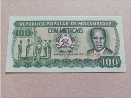 Billete De Mozambique 20 Meticais, Año 1989, Serie AA, UNC - Mozambico