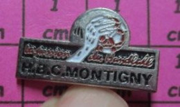 413d Pin's Pins / Beau Et Rare / SPORTS / LA PASSION DU HANDBALL CLUB HBC MONTIGNY - Handball