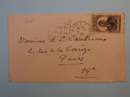 BT16 ETAB. OCEANIE  BELLE LETTRE   1946  PAPEETE A PARIS FRANCE  +AFF. INTERESSANT+ - Storia Postale