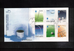 Greece 2003 Olympic Games Athens  Michel 2129 - 2134 FDC - Verano 2004: Atenas