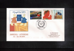 Greece 2004 Olympic Games Athens OLYMPHILEX 2004 Interesting Letter - Verano 2004: Atenas