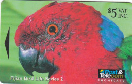 Fiji, Red Breasted Musk Parrot, 15FIC  1996 - Fidschi