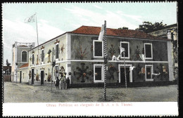 Postal S. Tomé E Principe - S. Thomé - Obras Publicas Na Chegada De Sua Alteza A S. Thomé - CPA Anime Etnic - Sao Tome And Principe