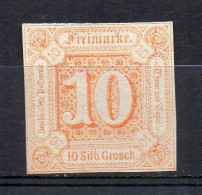 Thurn Und Taxis 1859 - Mi 19 - (*) - Mint No Gum (2ZK14) - Neufs