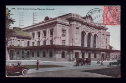 Antigua Postal Denver Colorado New Union Station - Denver