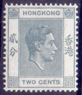 HONG  KONG - GEORG  VI - +MLH - 1938 - Ungebraucht