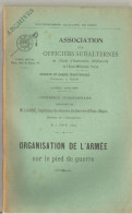 ORGANISATION DE L ARMEE SUR LE PIED  DE GUERRE - Other & Unclassified