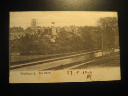 WHITCHURCH 1904 To Besançon France Cancel The Canal Shropshire Postcard ENGLAND - Shropshire