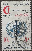 EGYPT 1964 World Health Day - 10m. - WHO Emblem FU - Gebruikt