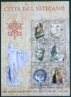 Kunst Arts Kultur Culture Kunstwerke Antike 1983 Mi 830-835 Block 6 Yv  Used Gebruikt Oblitere VATICANO VATICAN VATICAAN - Used Stamps