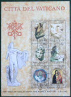 Kunst Arts Kultur Culture Kunstwerke Antike 1983 Mi 830-835 Block 6 Yv  Used Gebruikt Oblitere VATICANO VATICAN VATICAAN - Used Stamps