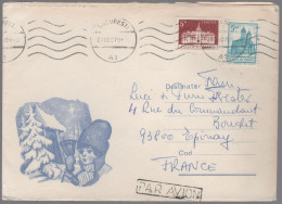 ROMANIA - Rumänien - Posta Romana - 1979 - 5 B + 5,60 L - Viaggiata Da Bucuresti Per Épinay-sur-Seine, France - Storia Postale