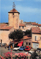 Ramatuelle - L'Eglise Saint Andre - Automobiles - 2 Chevaux - Cabriolet  504  - CPSM °J - Ramatuelle