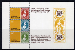 New Zealand 1980 Anniversaries & Events - Chalons MS MNH (SG MS1216) - Unused Stamps