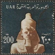 EGYPT 1964 Rameses - 200m. - Brown And Blue FU - Gebruikt