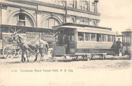 CPA ETATS UNIS D'AMERIQUE USA CROSSTOWN RAPID TRANSIT 1905 N.Y.CITY - Other Monuments & Buildings