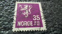 NORVEÇ-1920-35         35ÖRE     USED - Gebraucht