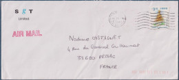 Enveloppe Avec 1 Timbre Boudha Au Monastère De  Po-Lin, Hong-Kong, Chine Le 22.05.2001 - Covers & Documents