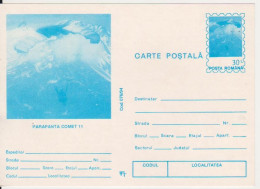 PARACHUTTING ROMANIA POSTAL STATIONERY - Parachutisme