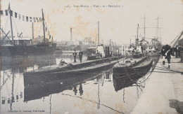 348 - Sous-marins Watt Et Berthelot - Collection H. Laurent, Port-Louis - Submarines